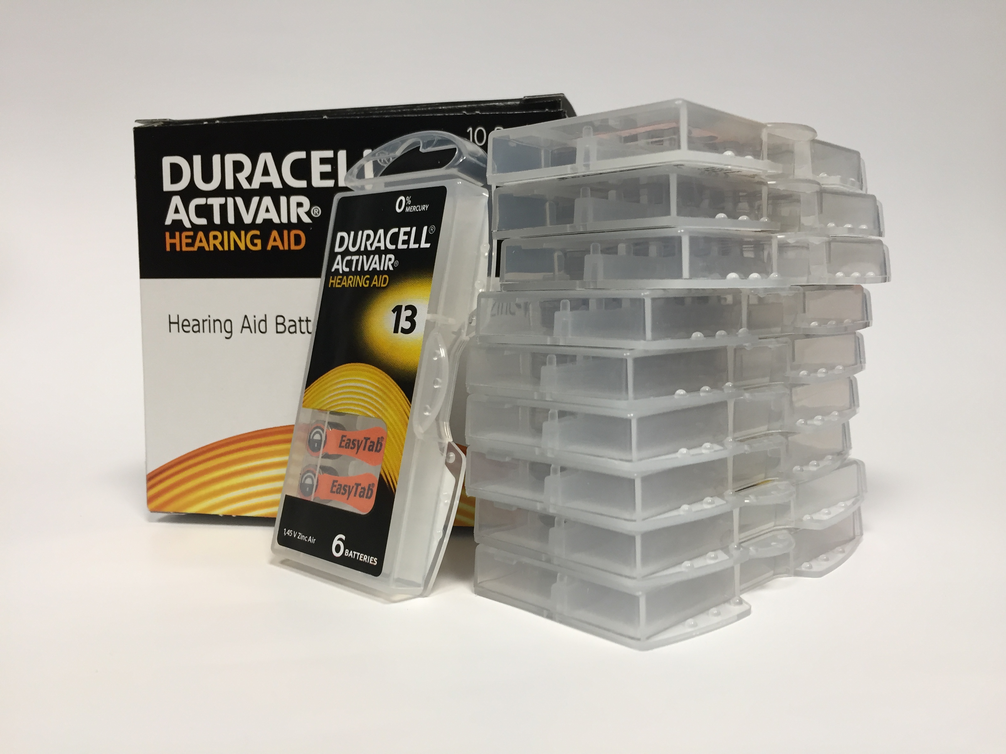 Hörgerätebatterie Duracell Activair 13 (60 Stück)
